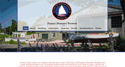 Desktop Screenshot of capecodmaritimemuseum.org